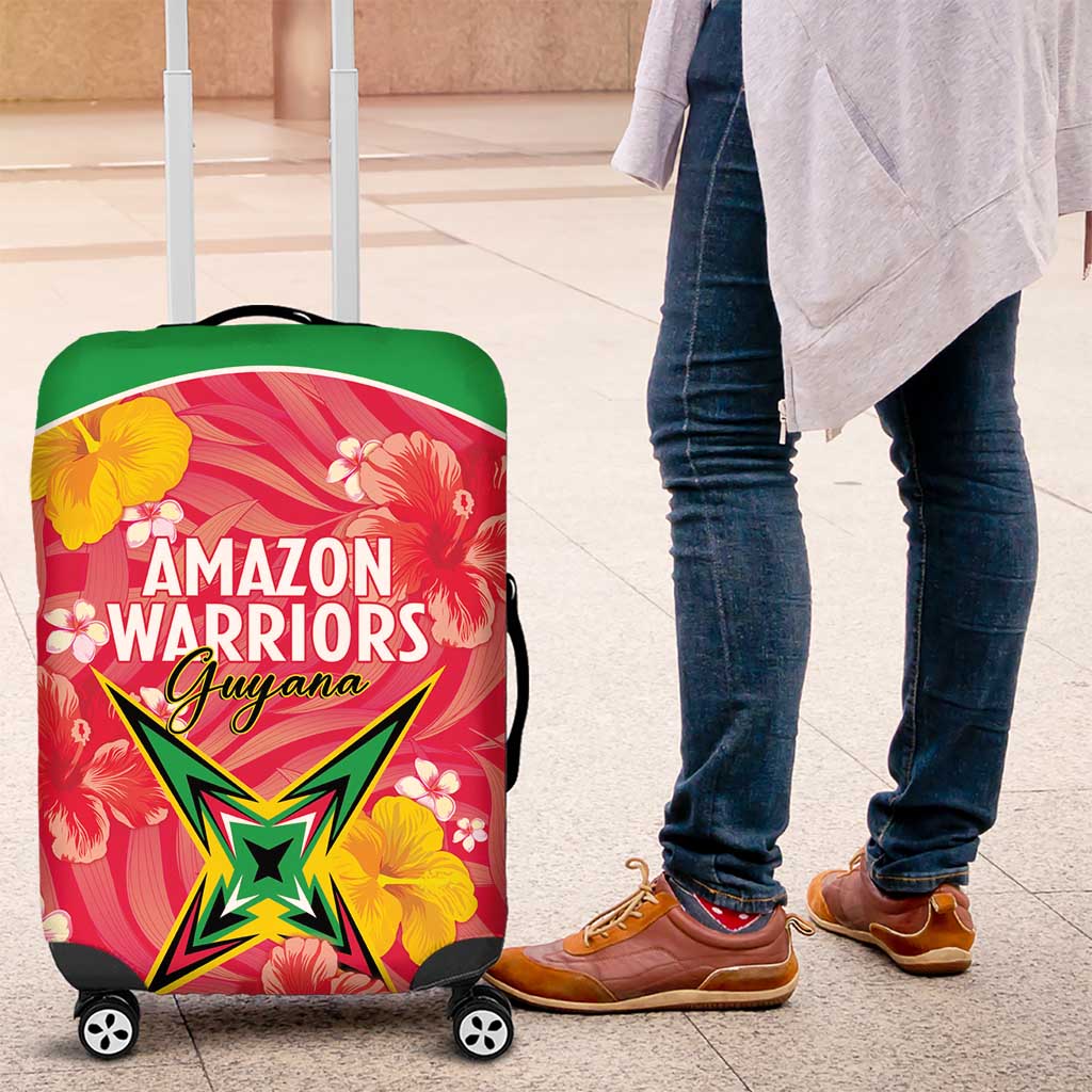 Guyana Cricket Luggage Cover 2025 Go Amazon Warriors Tropical Style LT14