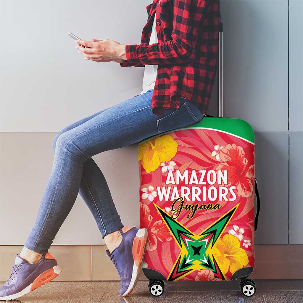 Guyana Cricket Luggage Cover 2025 Go Amazon Warriors Tropical Style LT14