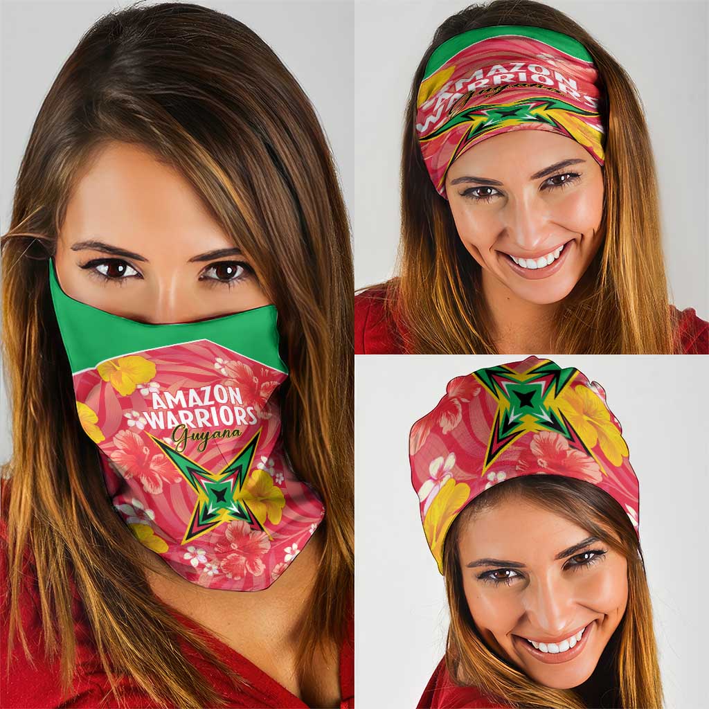 Guyana Cricket Neck Gaiter 2025 Go Amazon Warriors Tropical Style LT14