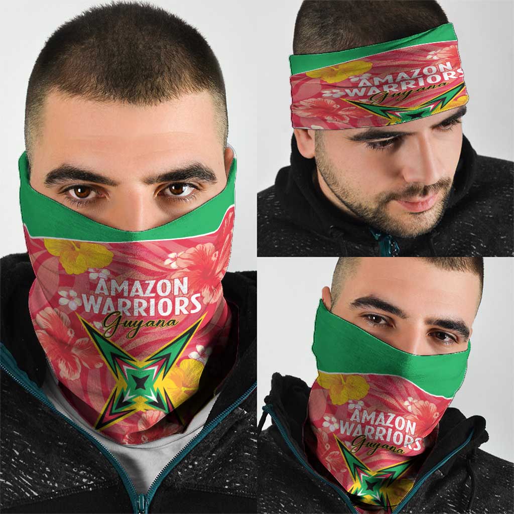 Guyana Cricket Neck Gaiter 2025 Go Amazon Warriors Tropical Style LT14