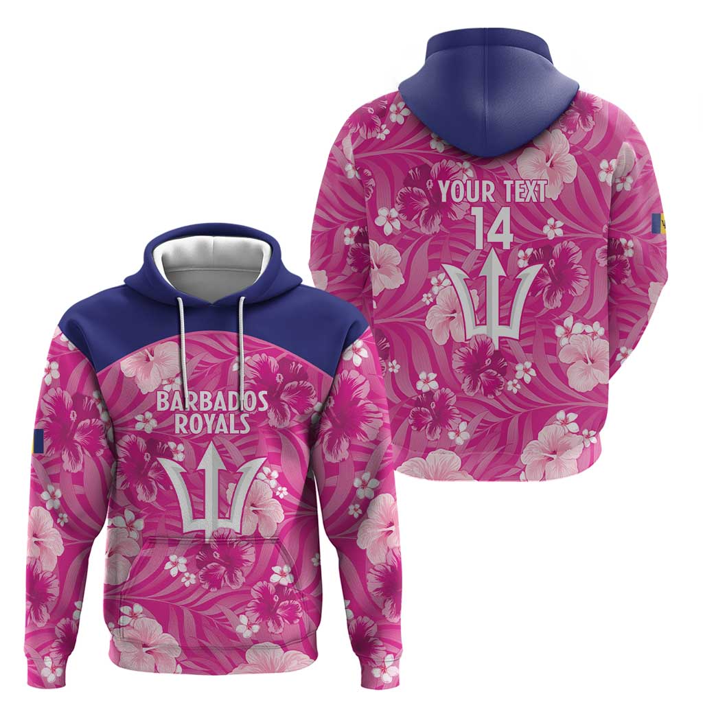 Custom Barbados Royals Cricket Hoodie 2025 Go Tridents Tropical Style LT14