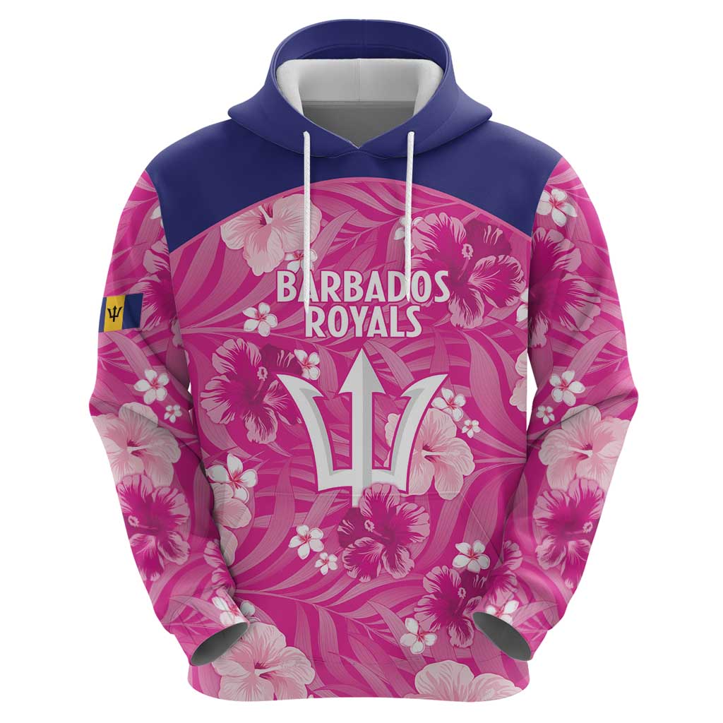 Custom Barbados Royals Cricket Hoodie 2025 Go Tridents Tropical Style LT14