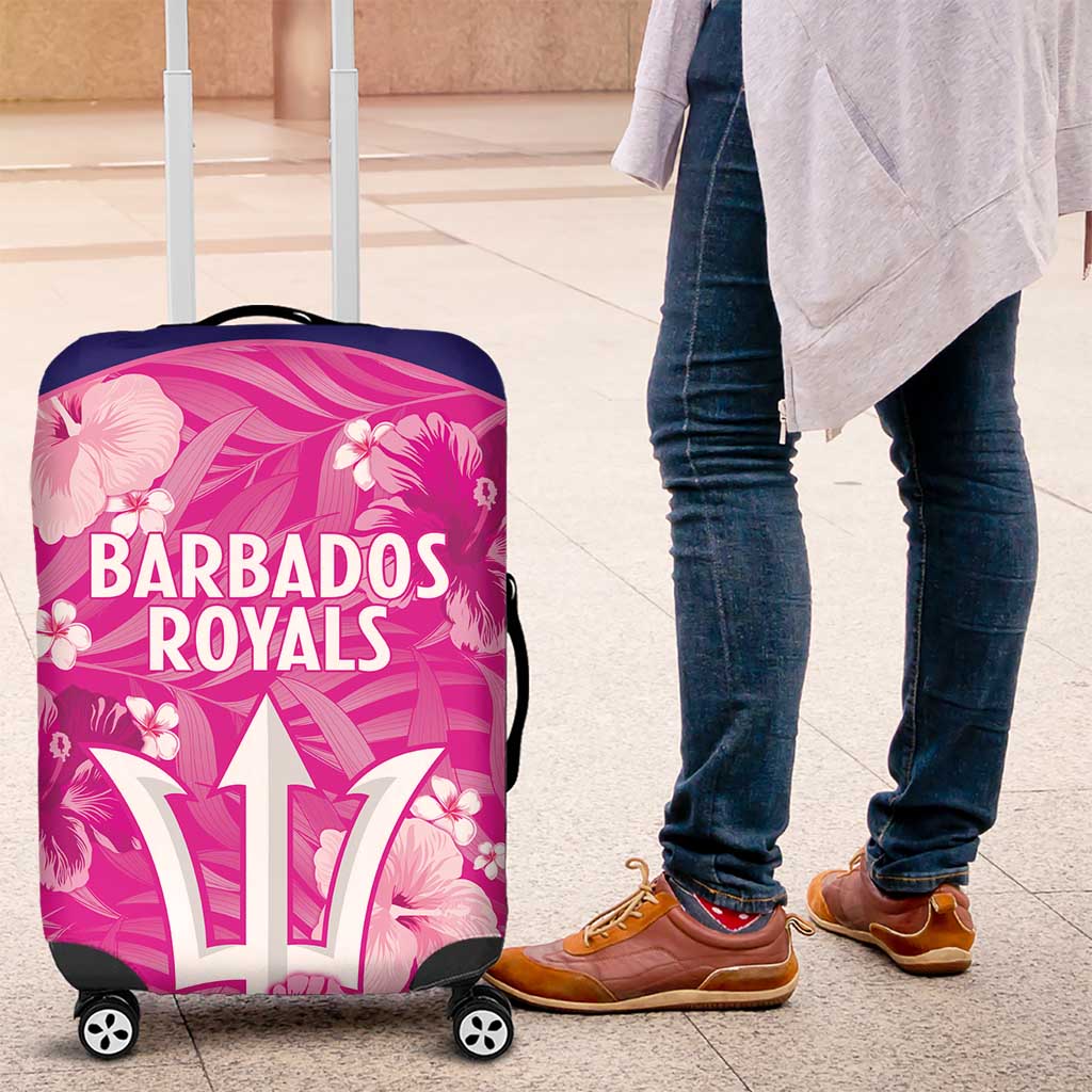 Barbados Royals Cricket Luggage Cover 2025 Go Tridents Tropical Style LT14