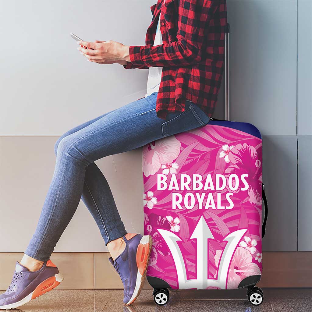 Barbados Royals Cricket Luggage Cover 2025 Go Tridents Tropical Style LT14