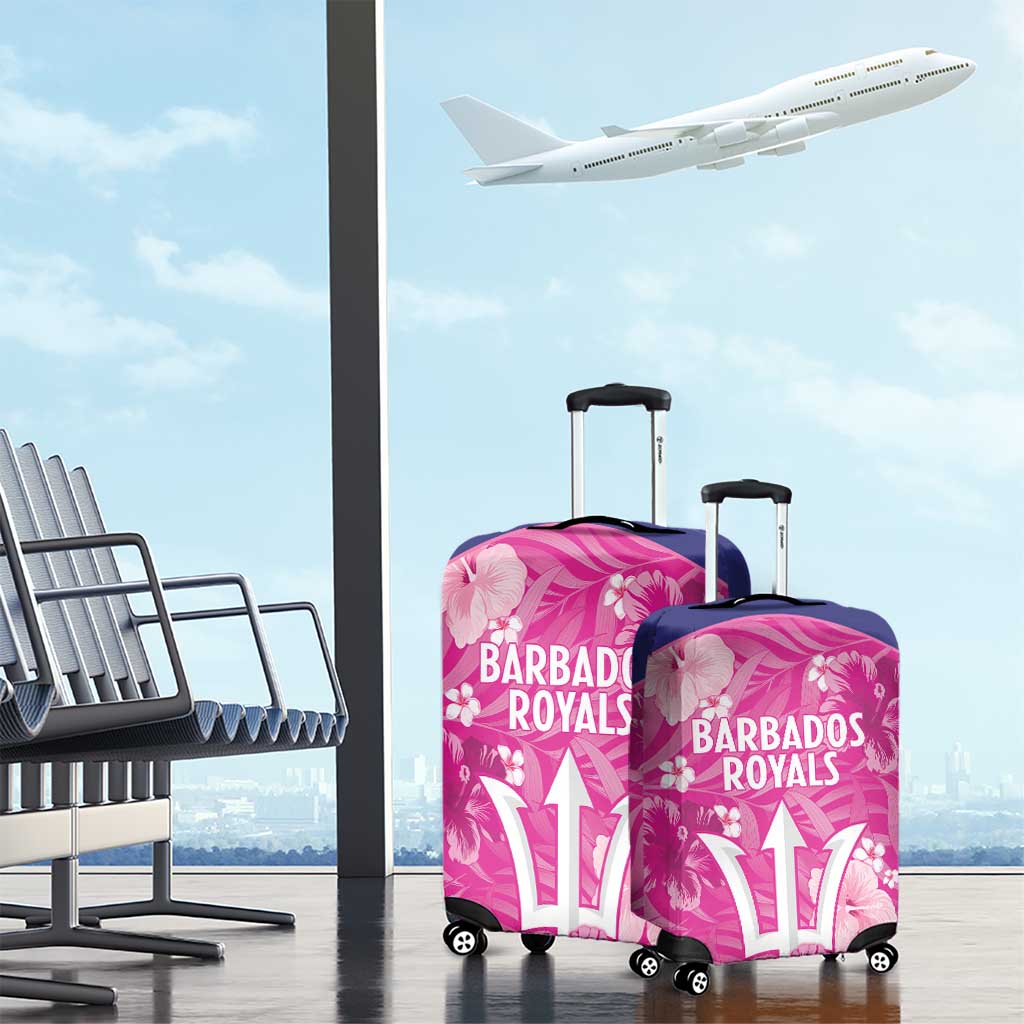 Barbados Royals Cricket Luggage Cover 2025 Go Tridents Tropical Style LT14