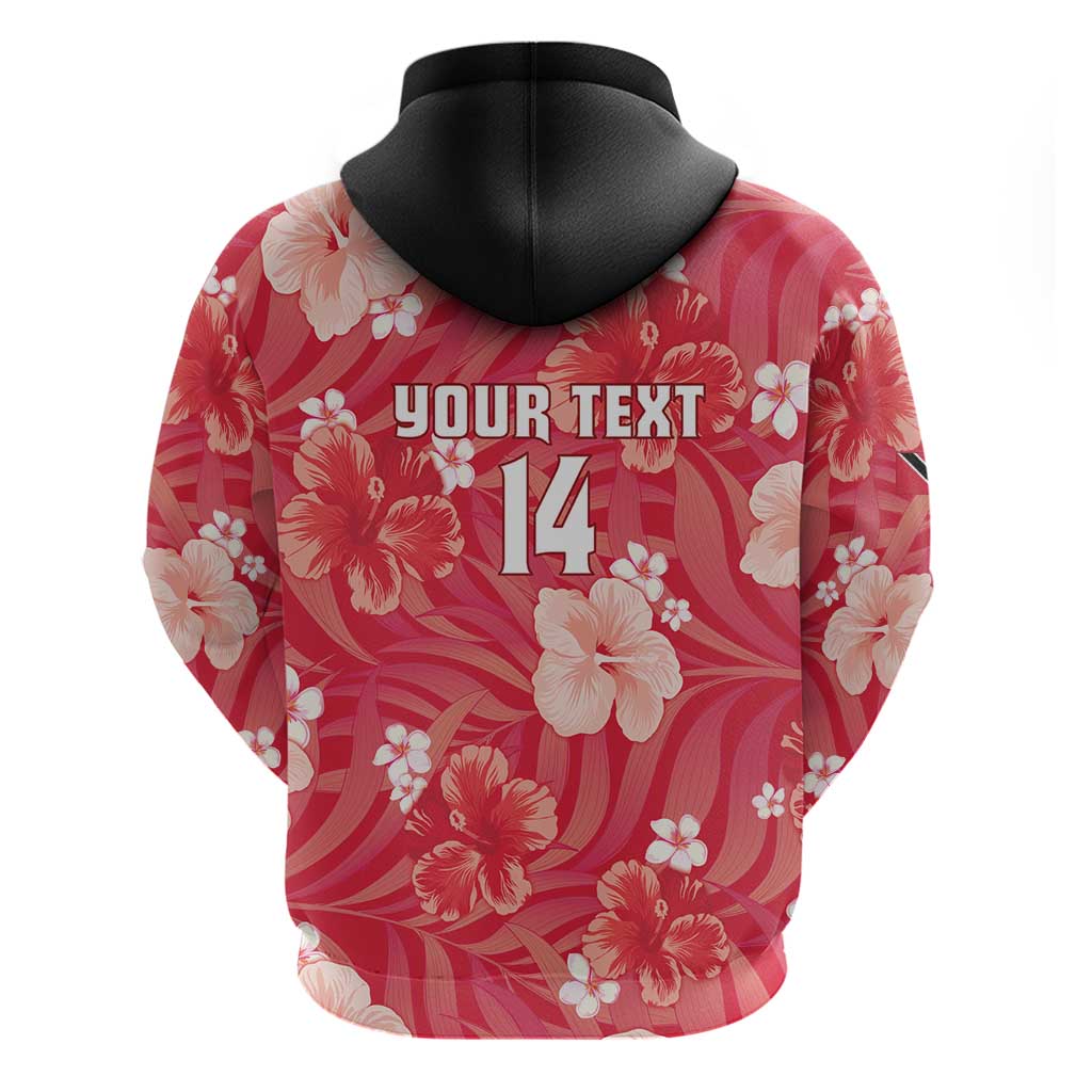 Custom Trinidad and Tobago Cricket Hoodie 2025 Go Knight Riders Tropical Style LT14