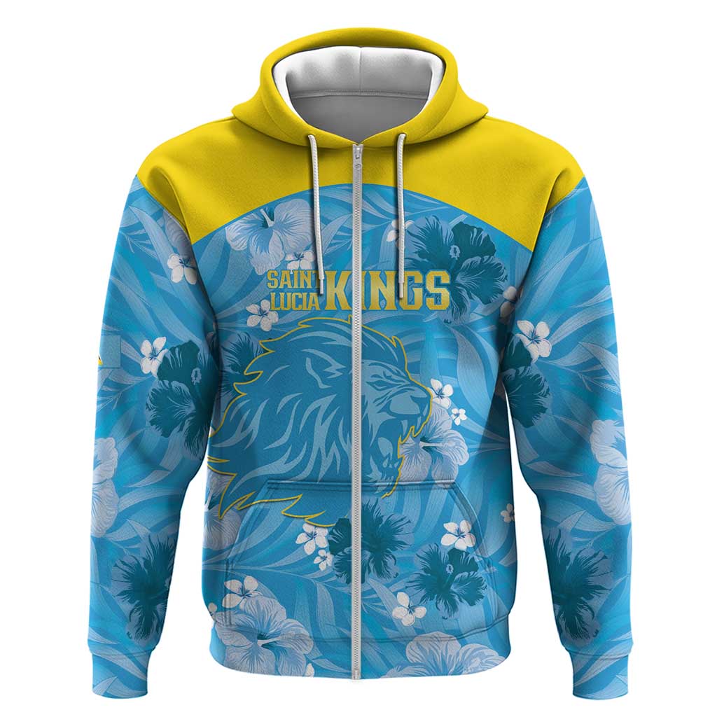 Custom Saint Lucia Kings Cricket Hoodie 2025 Go Beinspired Tropical Style LT14