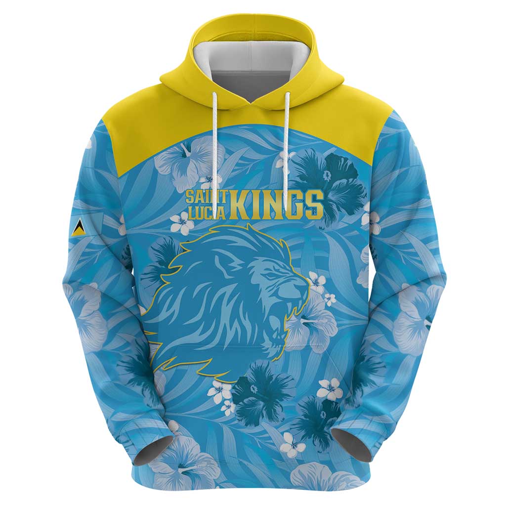 Custom Saint Lucia Kings Cricket Hoodie 2025 Go Beinspired Tropical Style LT14