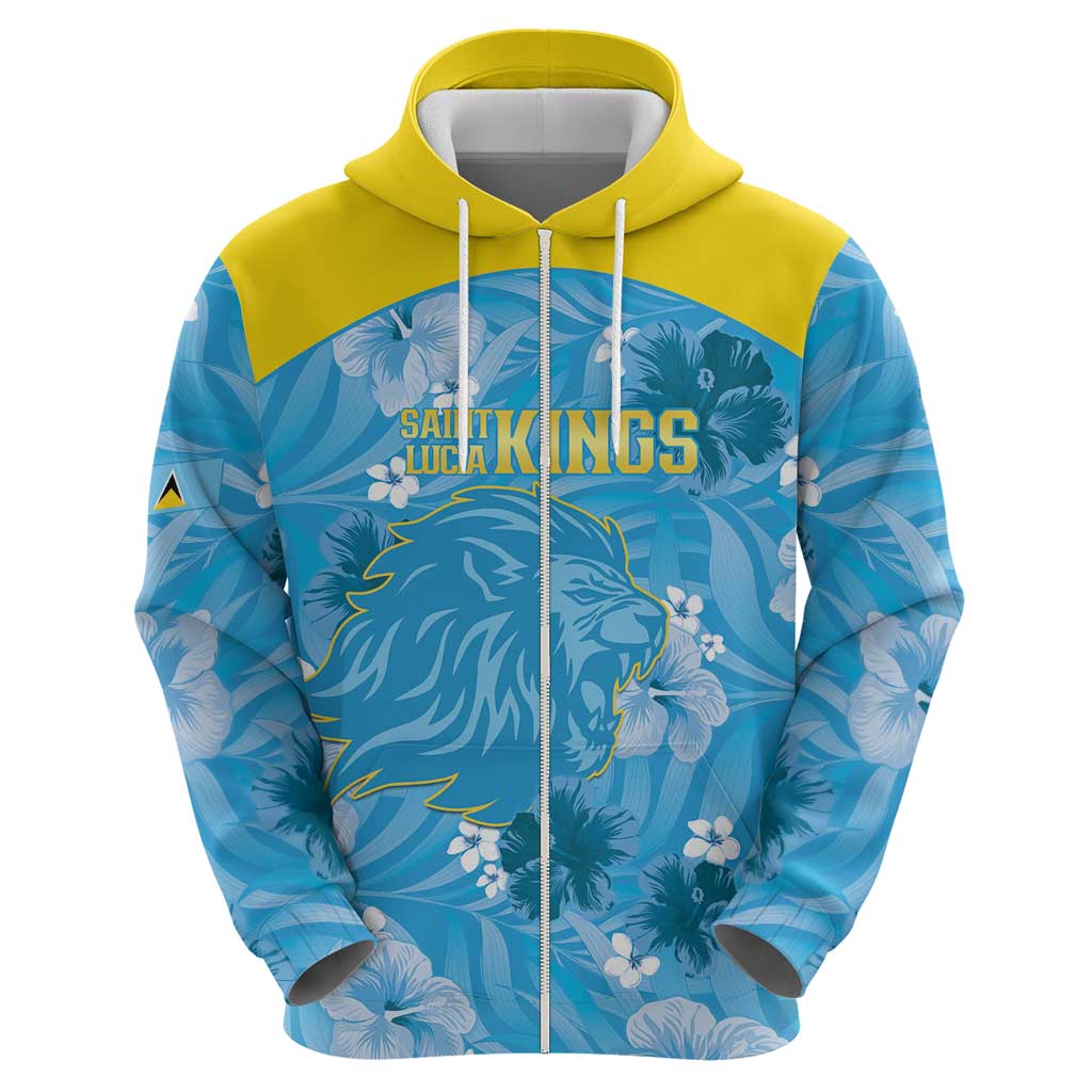 Custom Saint Lucia Kings Cricket Hoodie 2025 Go Beinspired Tropical Style LT14