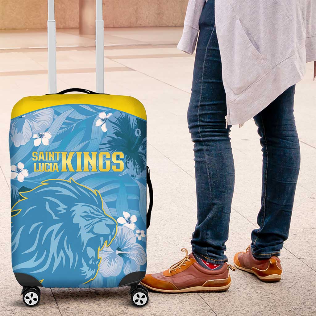 Saint Lucia Kings Cricket Luggage Cover 2025 Go Beinspired Tropical Style LT14