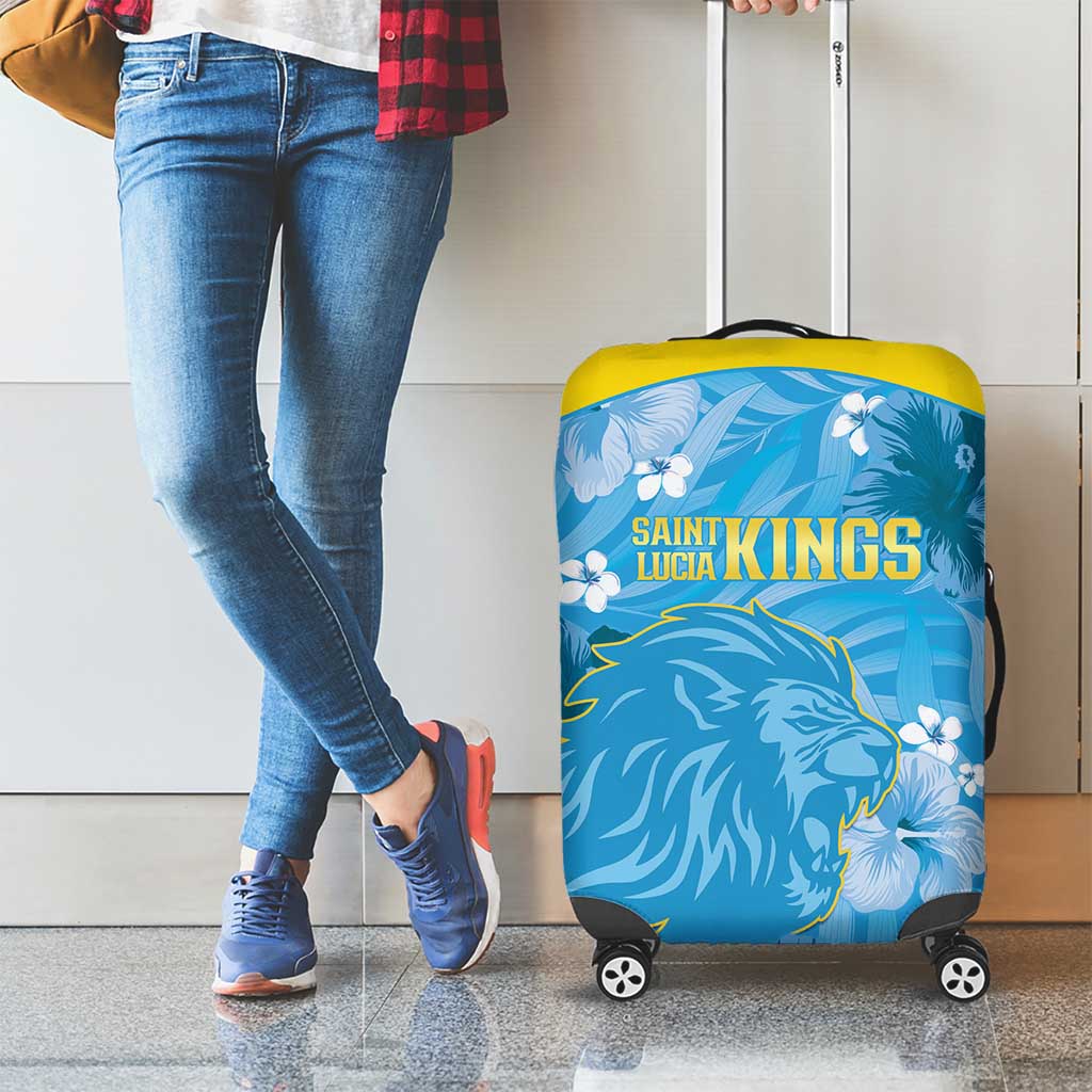 Saint Lucia Kings Cricket Luggage Cover 2025 Go Beinspired Tropical Style LT14