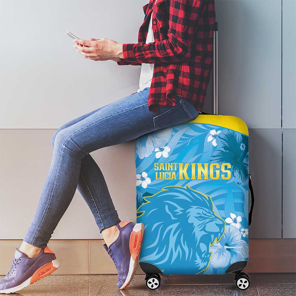 Saint Lucia Kings Cricket Luggage Cover 2025 Go Beinspired Tropical Style LT14