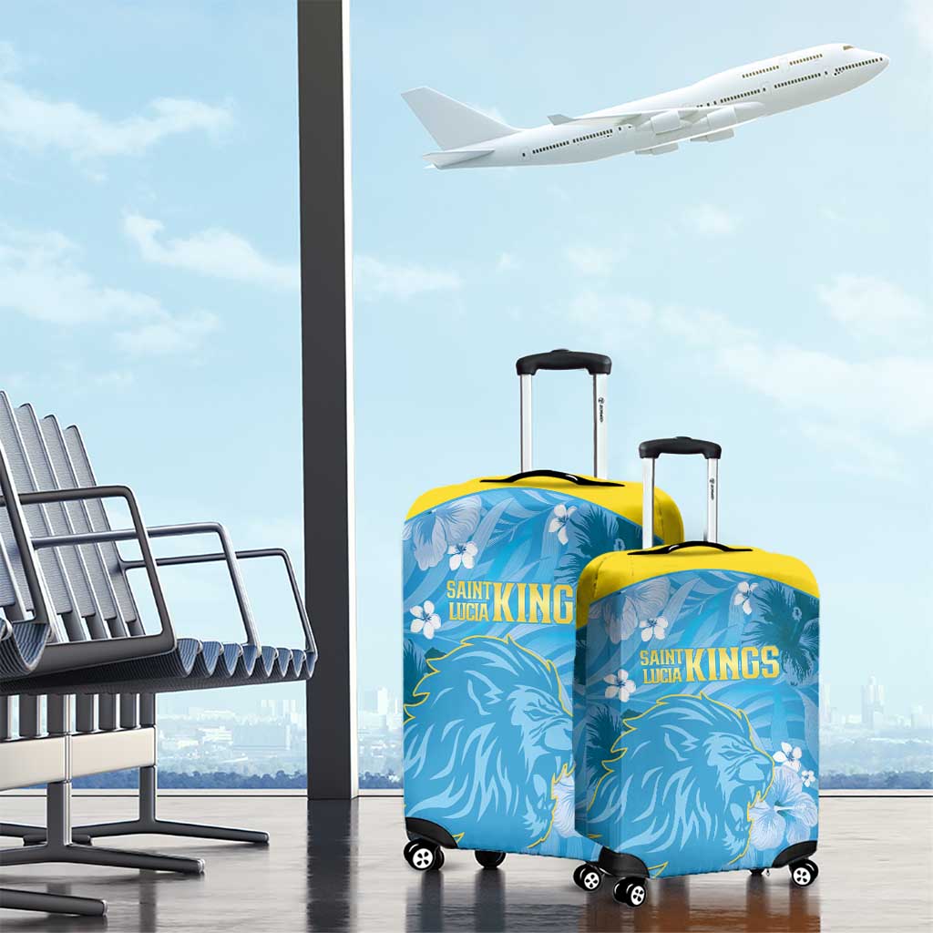 Saint Lucia Kings Cricket Luggage Cover 2025 Go Beinspired Tropical Style LT14