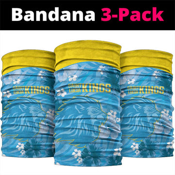 Saint Lucia Kings Cricket Neck Gaiter 2025 Go Beinspired Tropical Style LT14