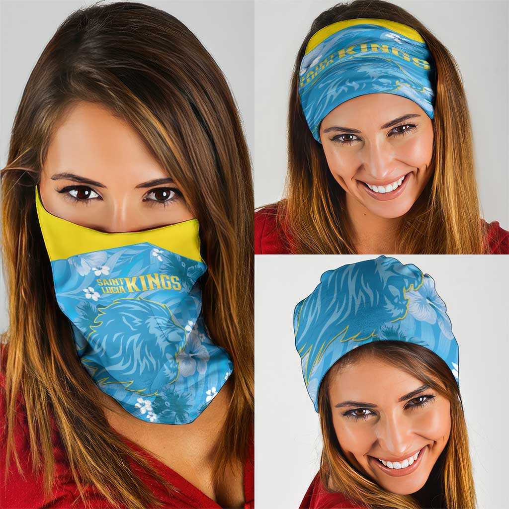Saint Lucia Kings Cricket Neck Gaiter 2025 Go Beinspired Tropical Style LT14
