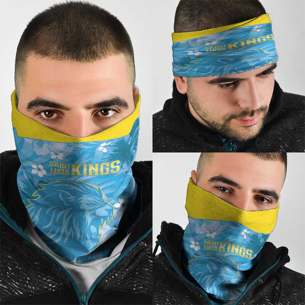 Saint Lucia Kings Cricket Neck Gaiter 2025 Go Beinspired Tropical Style LT14