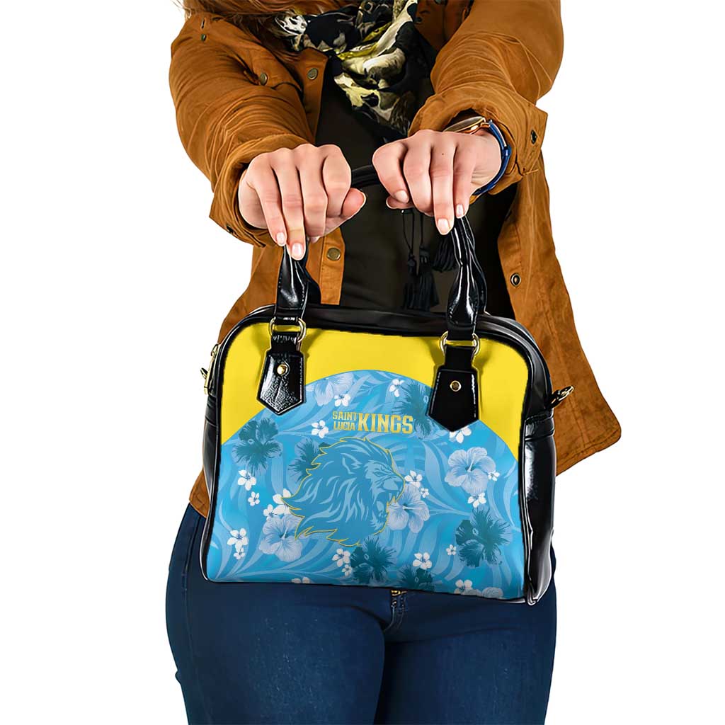 Saint Lucia Kings Cricket Shoulder Handbag 2025 Go Beinspired Tropical Style LT14