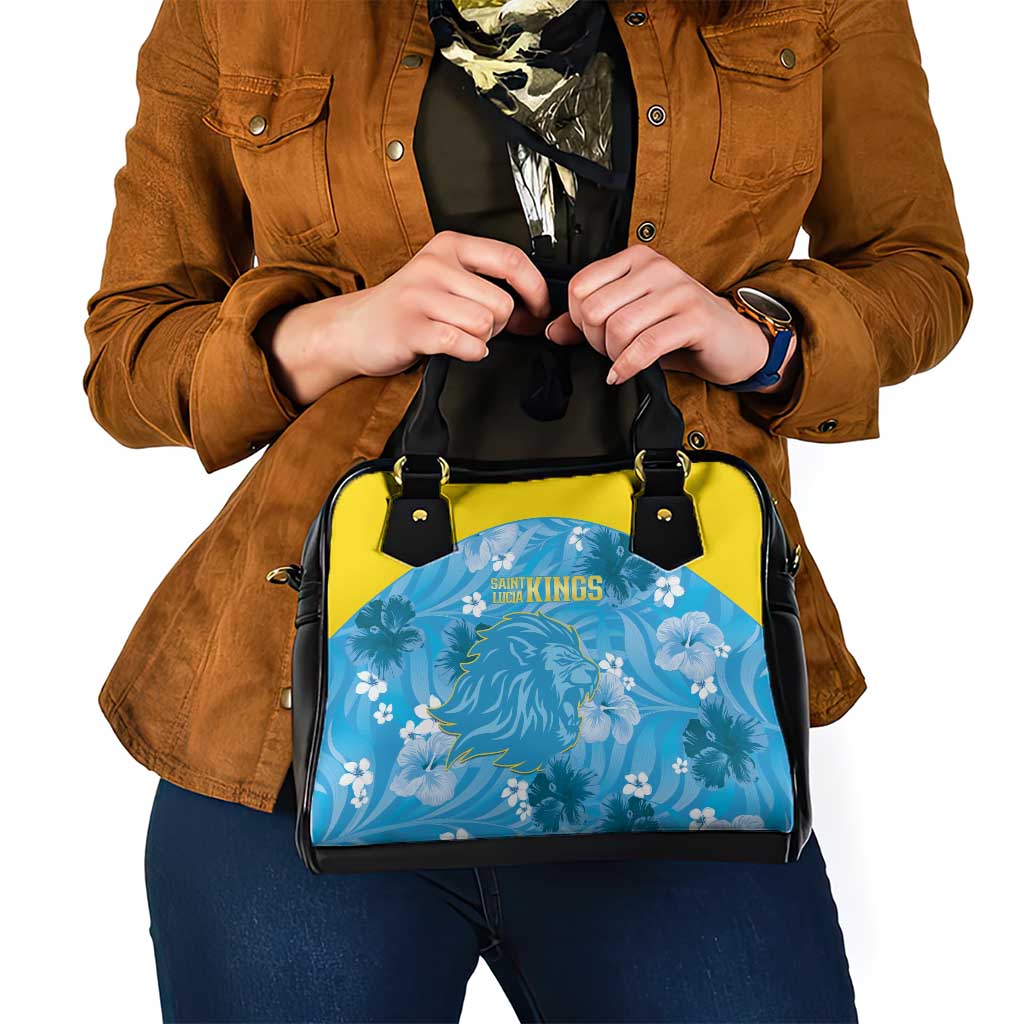 Saint Lucia Kings Cricket Shoulder Handbag 2025 Go Beinspired Tropical Style LT14