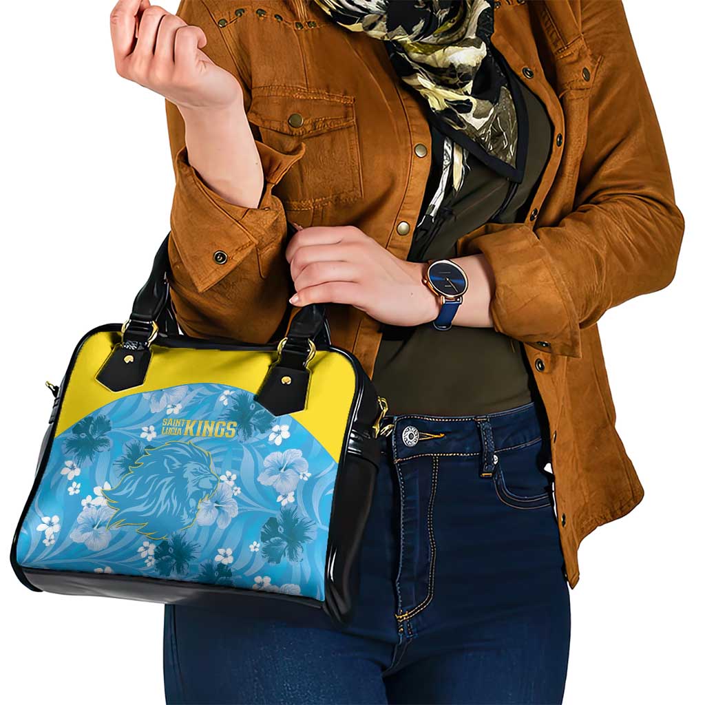 Saint Lucia Kings Cricket Shoulder Handbag 2025 Go Beinspired Tropical Style LT14