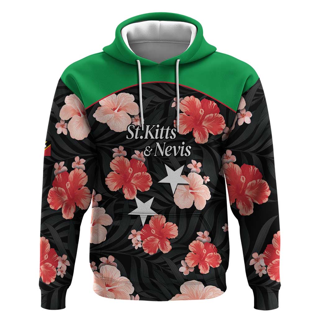 Custom Saint Kitts and Nevis Cricket Hoodie 2025 Go Patriots Tropical Style LT14