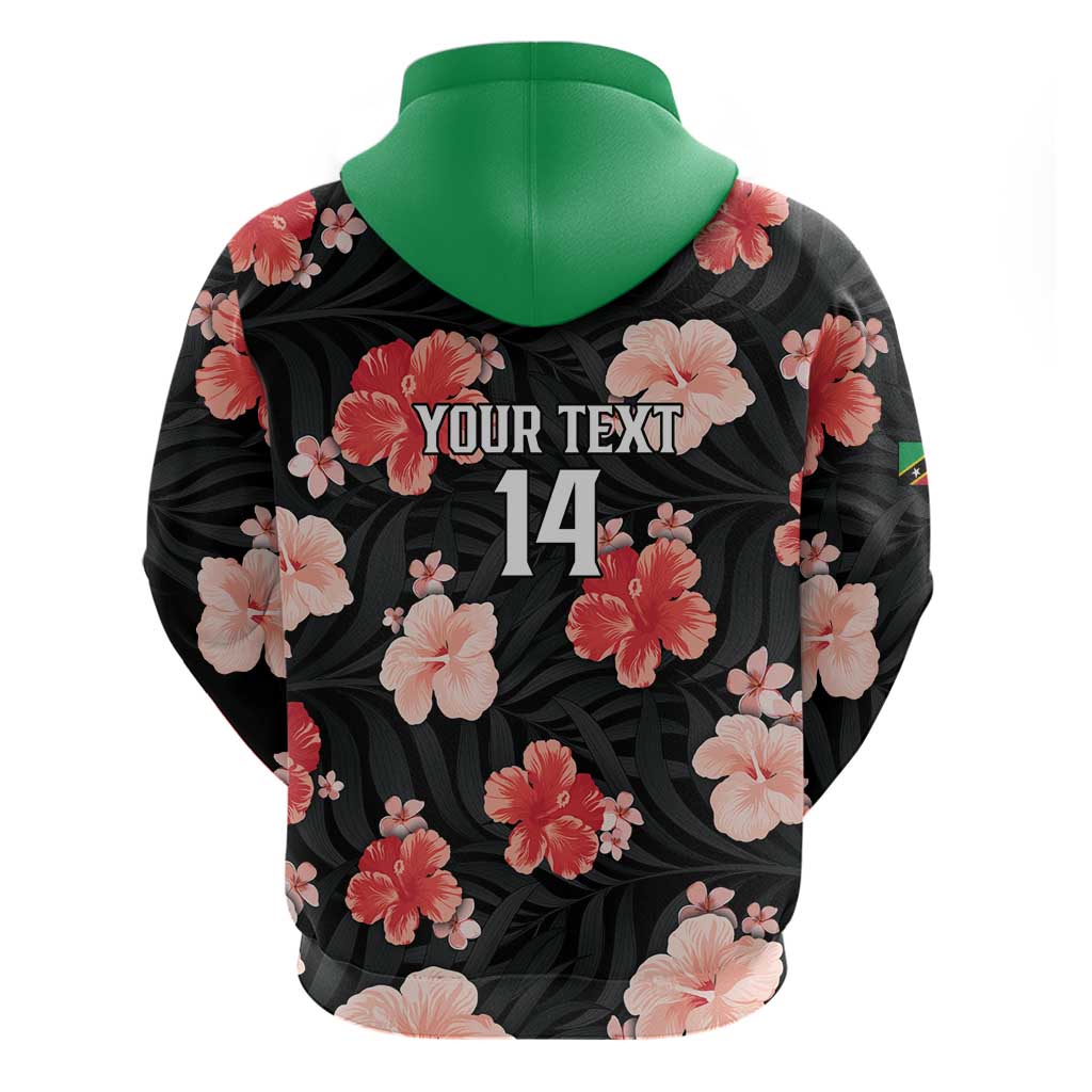 Custom Saint Kitts and Nevis Cricket Hoodie 2025 Go Patriots Tropical Style LT14