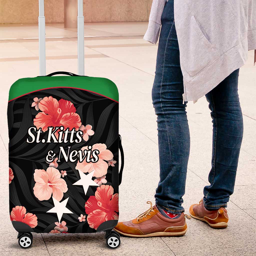 Saint Kitts and Nevis Cricket Luggage Cover 2025 Go Patriots Tropical Style LT14