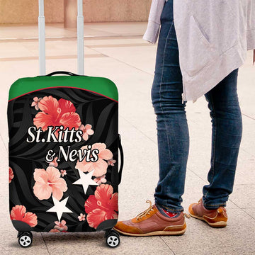 Saint Kitts and Nevis Cricket Luggage Cover 2025 Go Patriots Tropical Style LT14