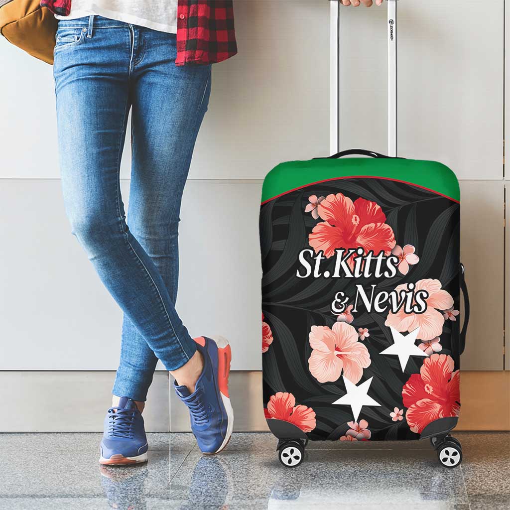 Saint Kitts and Nevis Cricket Luggage Cover 2025 Go Patriots Tropical Style LT14