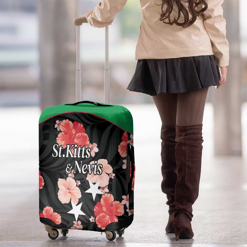 Saint Kitts and Nevis Cricket Luggage Cover 2025 Go Patriots Tropical Style LT14