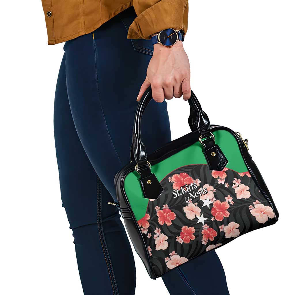 Saint Kitts and Nevis Cricket Shoulder Handbag 2025 Go Patriots Tropical Style LT14