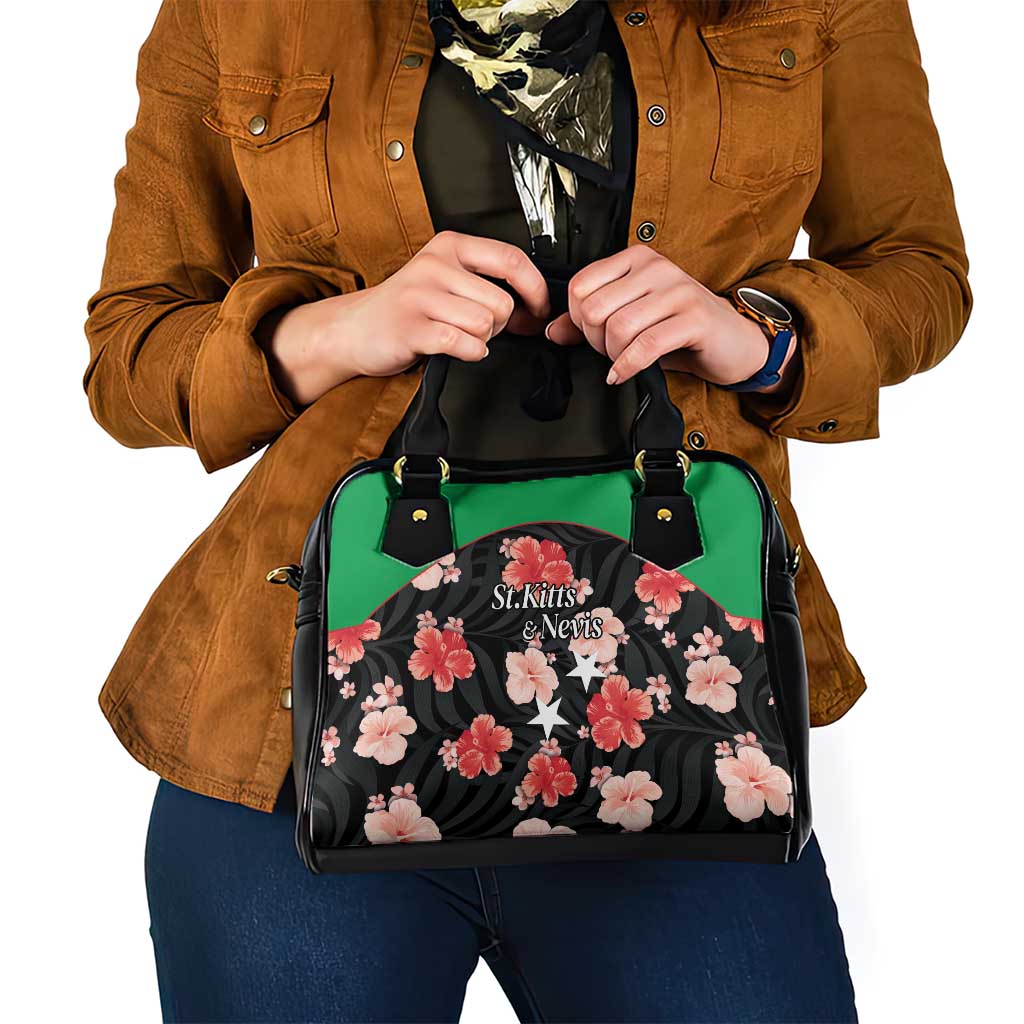 Saint Kitts and Nevis Cricket Shoulder Handbag 2025 Go Patriots Tropical Style LT14