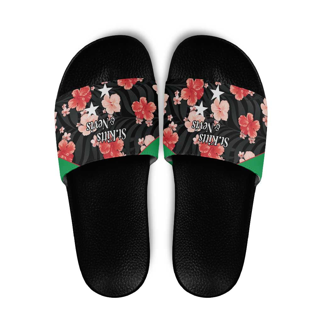 Saint Kitts and Nevis Cricket Slide Sandals 2025 Go Patriots Tropical Style LT14