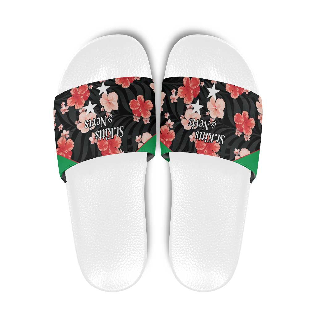 Saint Kitts and Nevis Cricket Slide Sandals 2025 Go Patriots Tropical Style LT14