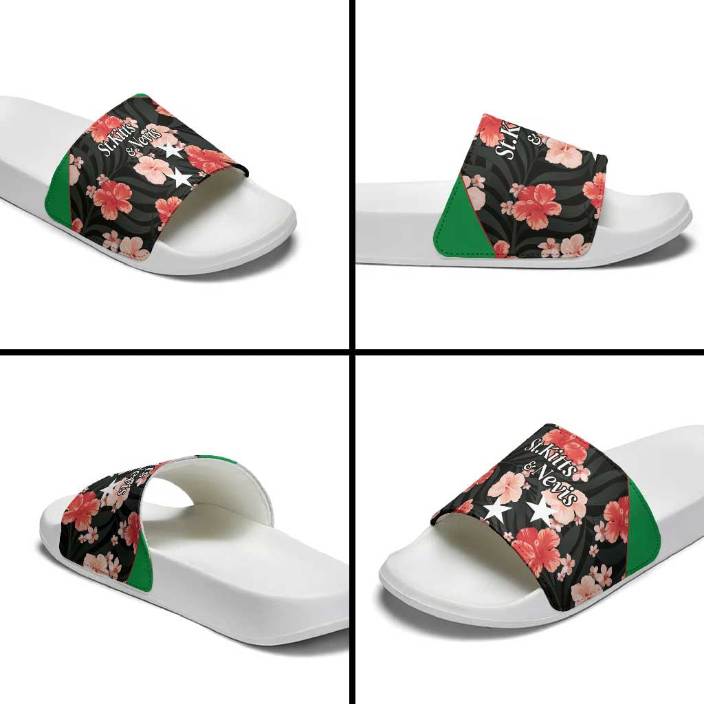 Saint Kitts and Nevis Cricket Slide Sandals 2025 Go Patriots Tropical Style LT14