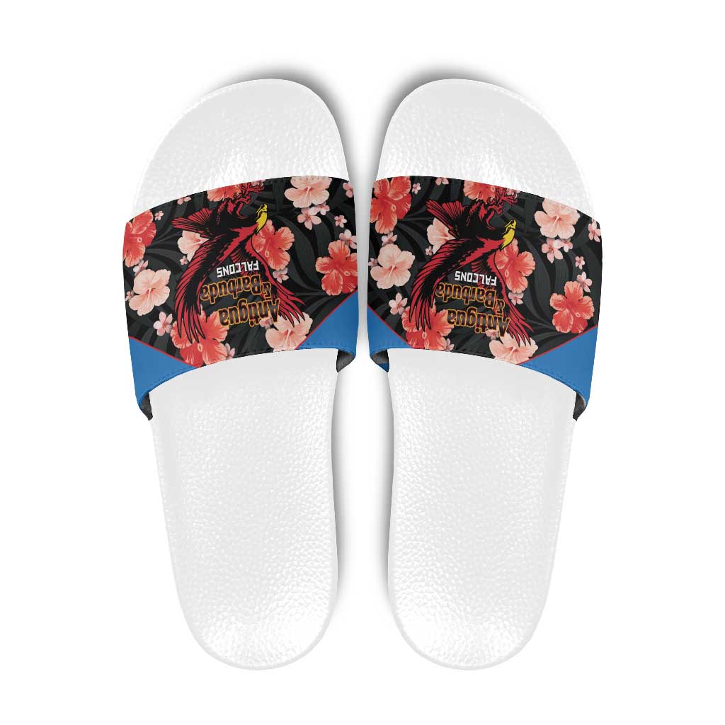 Antigua and Barbuda Cricket Slide Sandals 2025 Go Falcons Tropical Style LT14