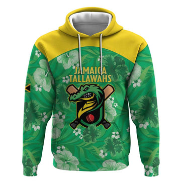 Custom Jamaica Cricket Hoodie Fi Wi Tallawahs Tropical Style LT14