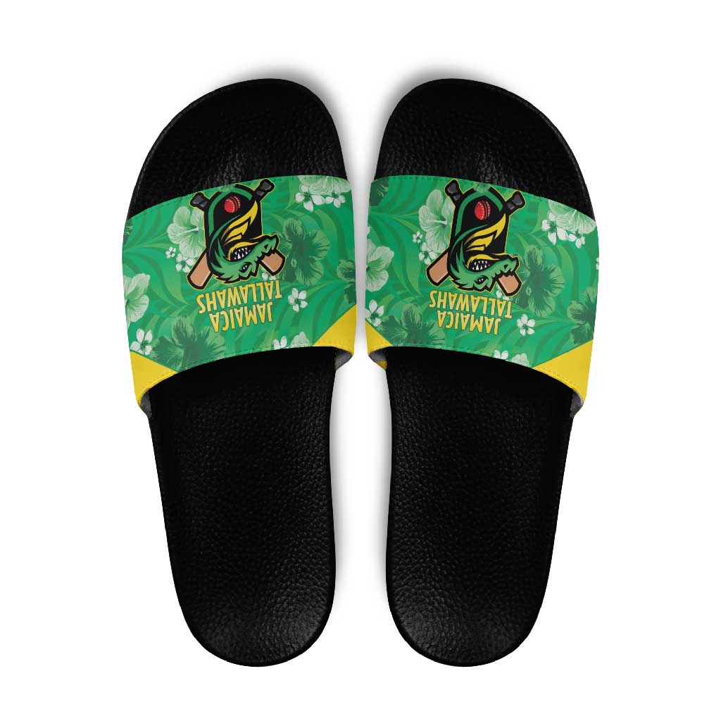 Jamaica Cricket Slide Sandals Fi Wi Tallawahs Tropical Style LT14