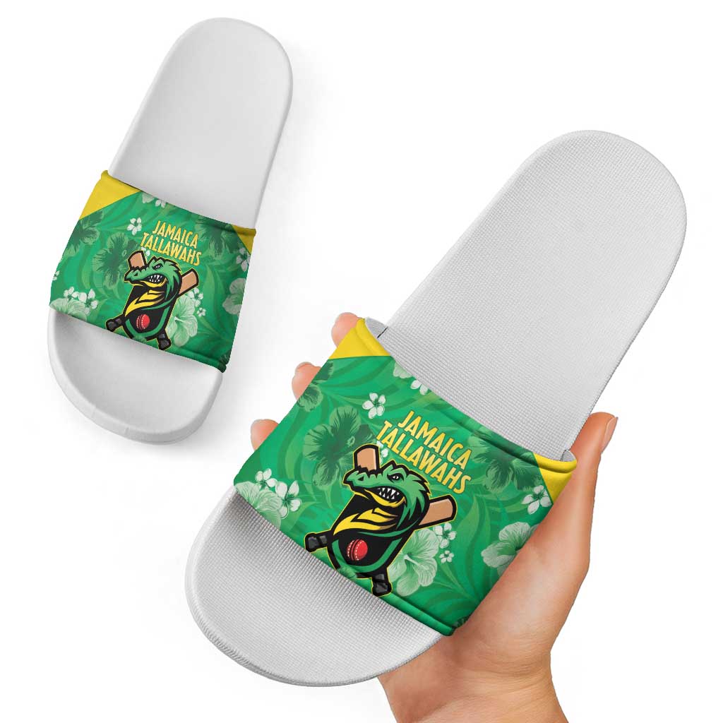 Jamaica Cricket Slide Sandals Fi Wi Tallawahs Tropical Style LT14