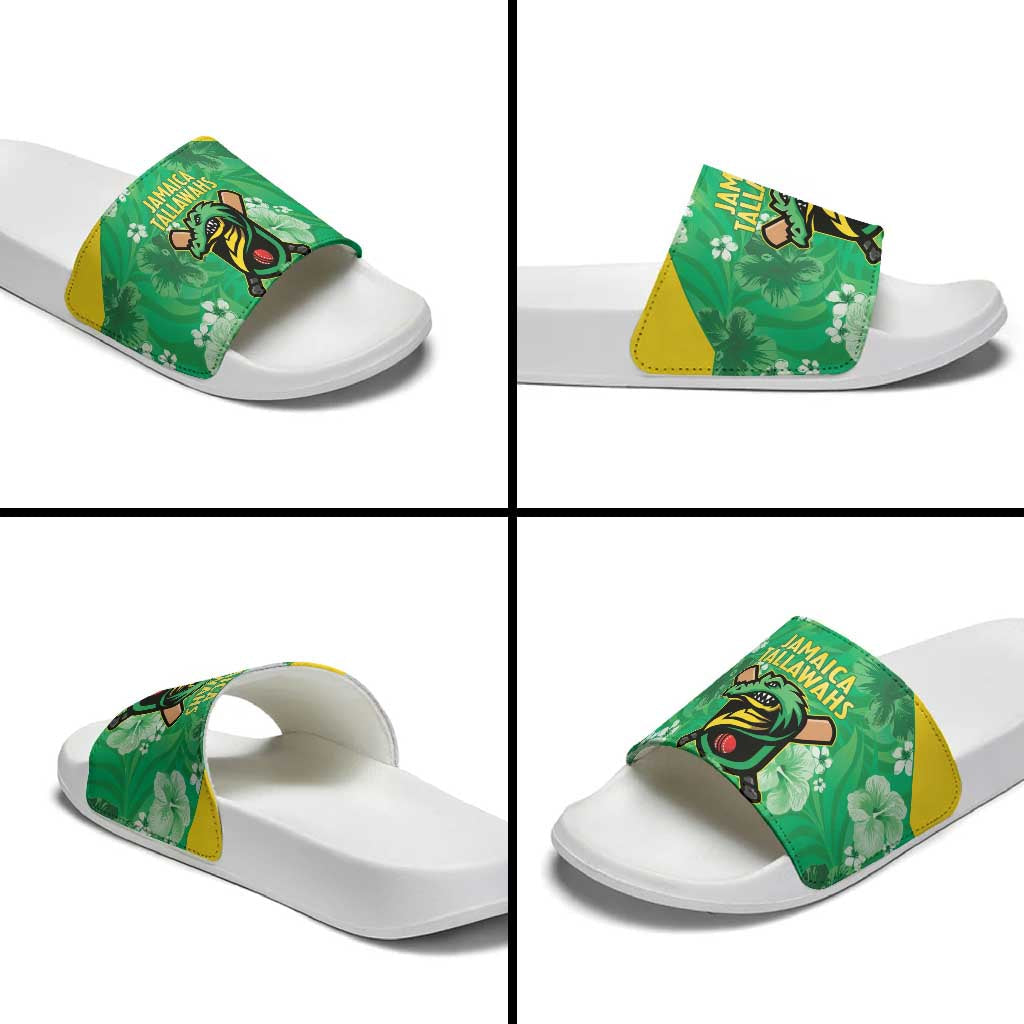 Jamaica Cricket Slide Sandals Fi Wi Tallawahs Tropical Style LT14