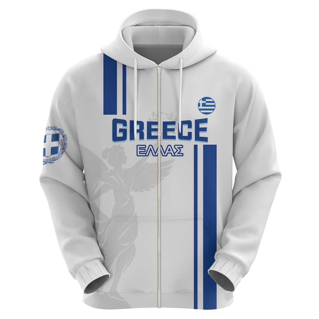 Custom Greece Football Hoodie Go Ethniki - Sporty Style LT14