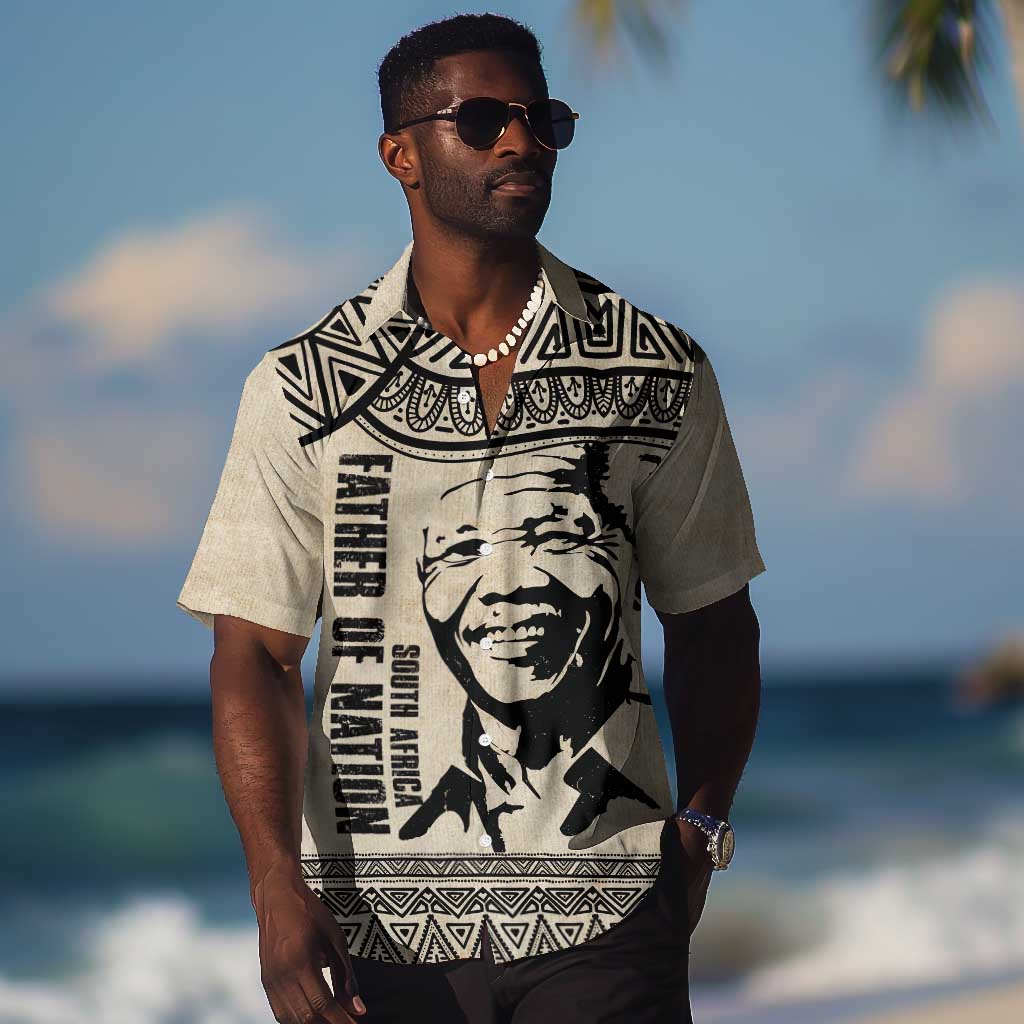 South Africa Nelson Mandela - Father Of Nation Hawaiian Shirt Vintage African Pattern LT14