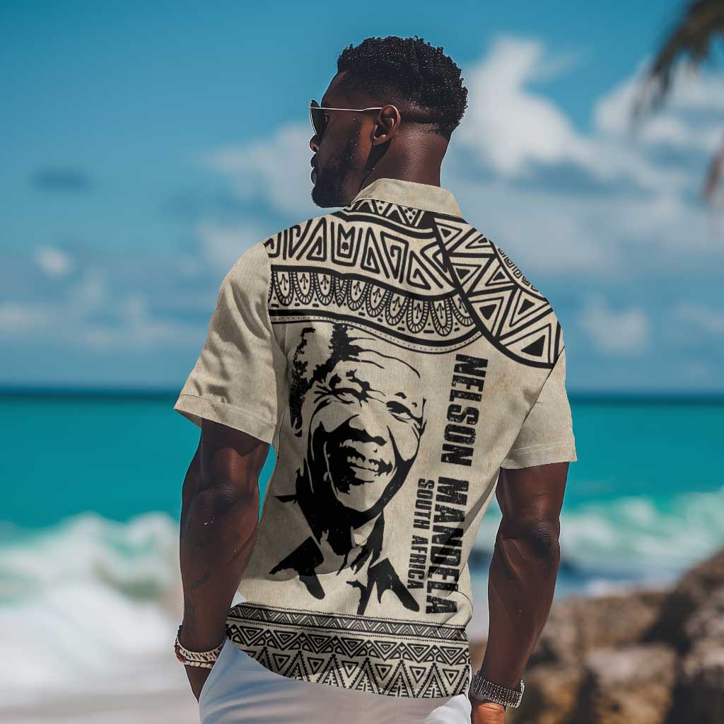 South Africa Nelson Mandela - Father Of Nation Hawaiian Shirt Vintage African Pattern LT14