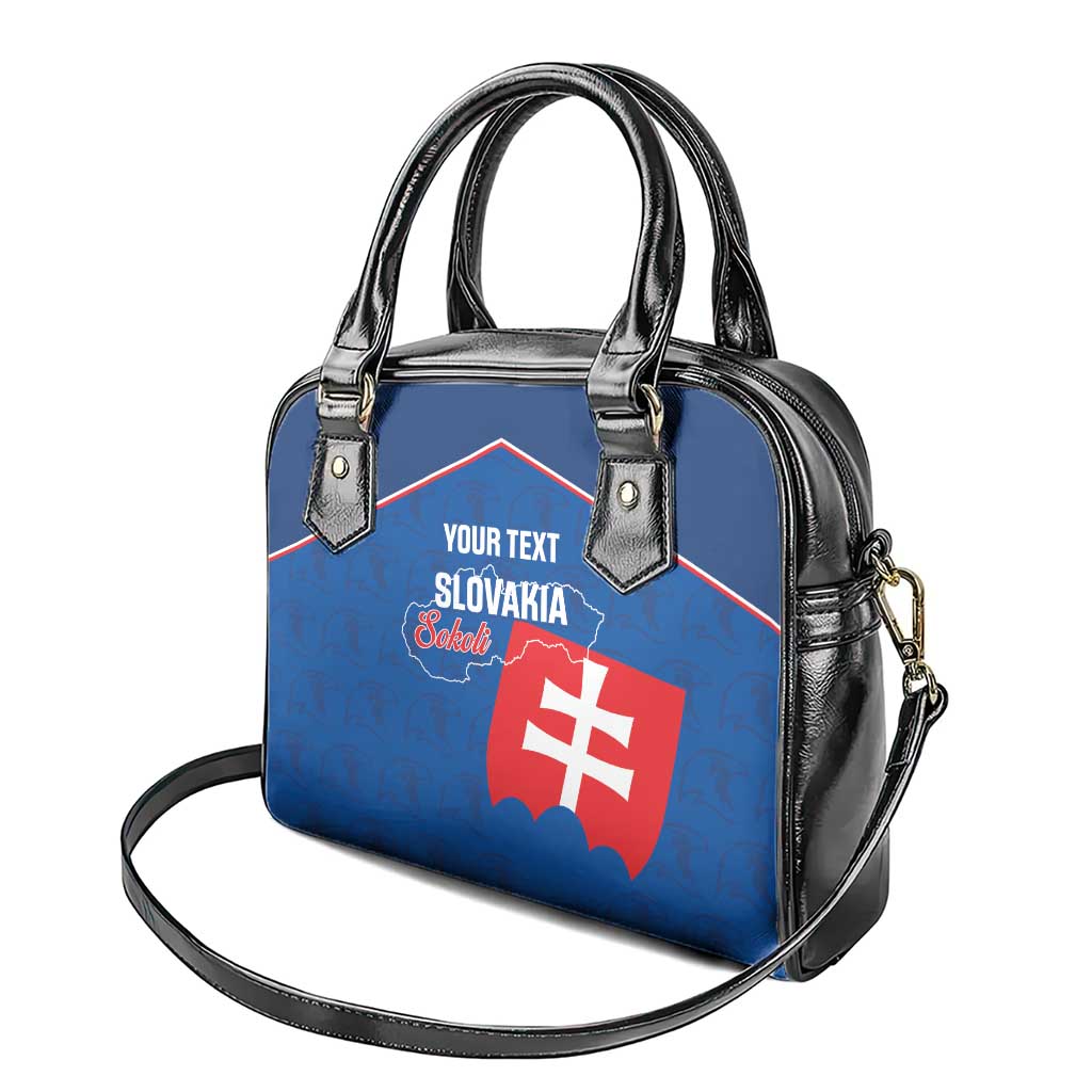 Custom Slovakia Football Shoulder Handbag Come On Sokoli Falcon Pattern LT14