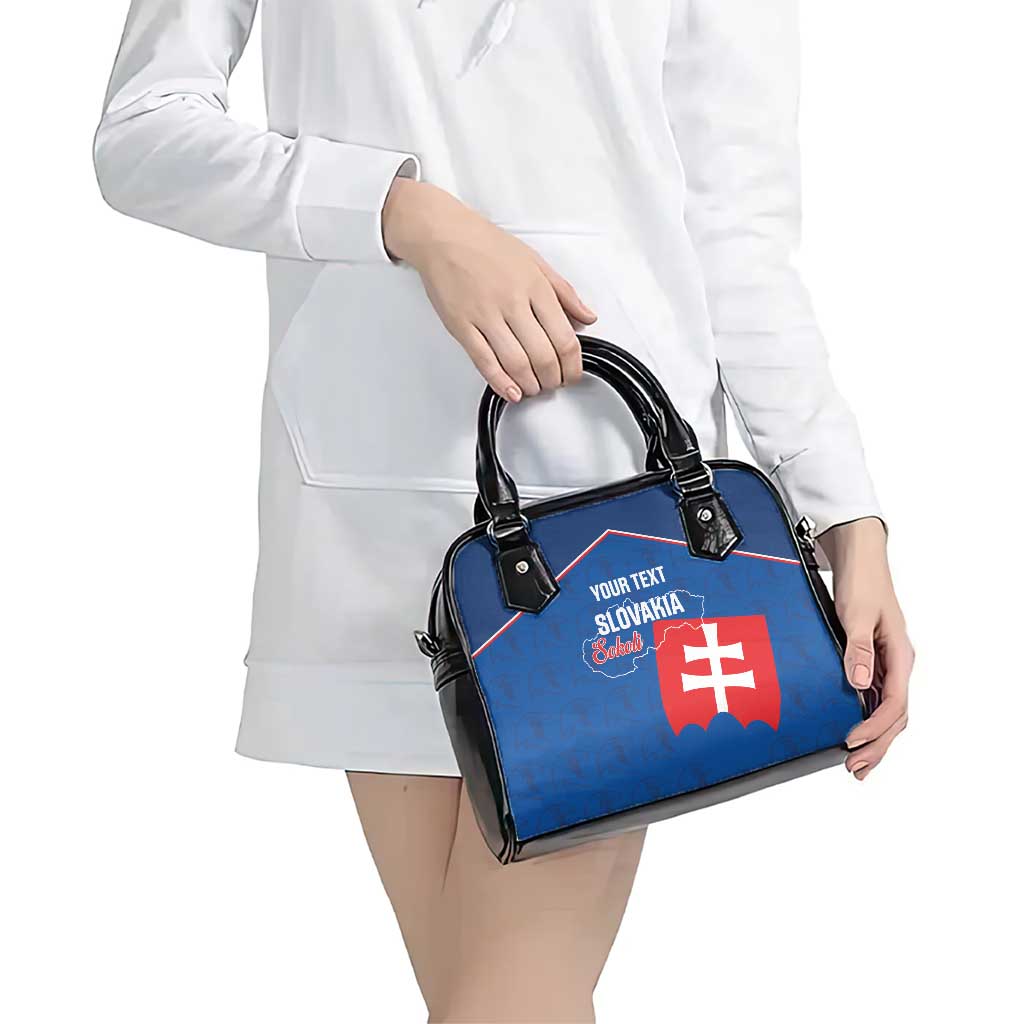 Custom Slovakia Football Shoulder Handbag Come On Sokoli Falcon Pattern LT14