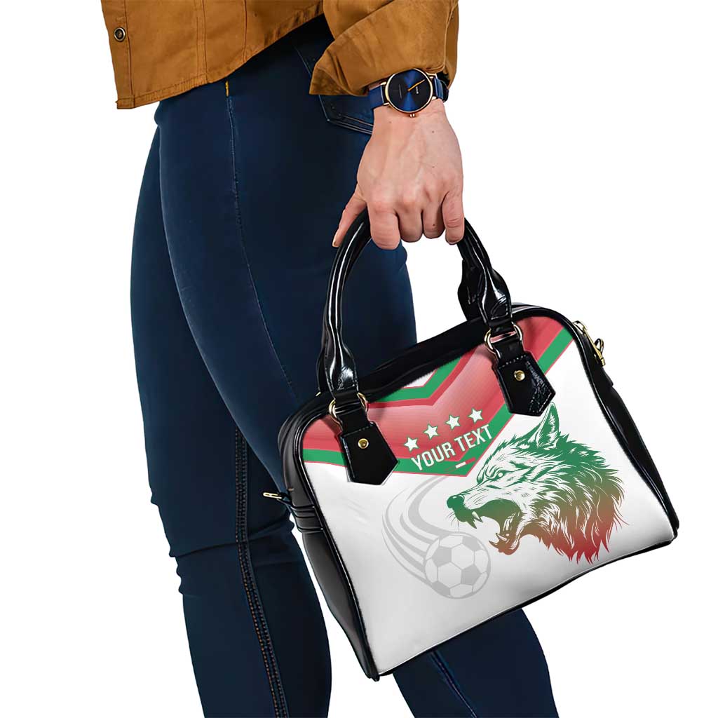 Custom Italy Football Shoulder Handbag Go Gli Azzurri Italian Wolf LT14