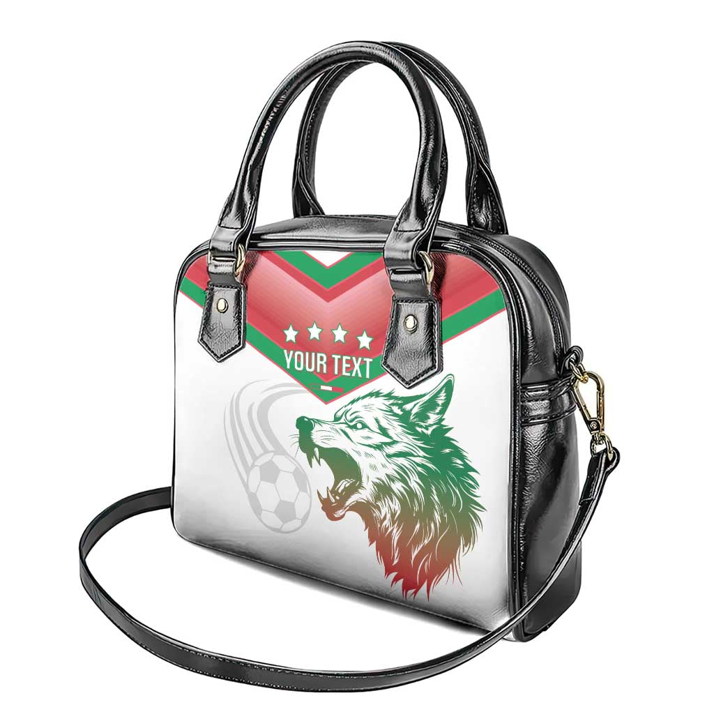 Custom Italy Football Shoulder Handbag Go Gli Azzurri Italian Wolf LT14