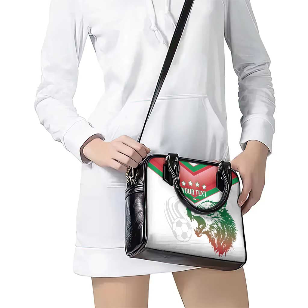 Custom Italy Football Shoulder Handbag Go Gli Azzurri Italian Wolf LT14