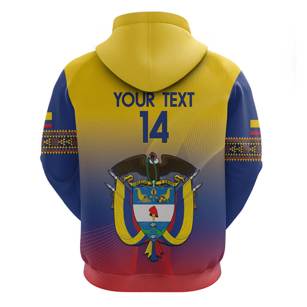 Custom Colombia Football Hoodie Summer 2024 Las Chicas Superpoderosas LT14