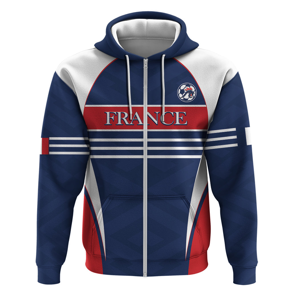 Custom France Football Hoodie Summer 2024 Les Bleues LT14