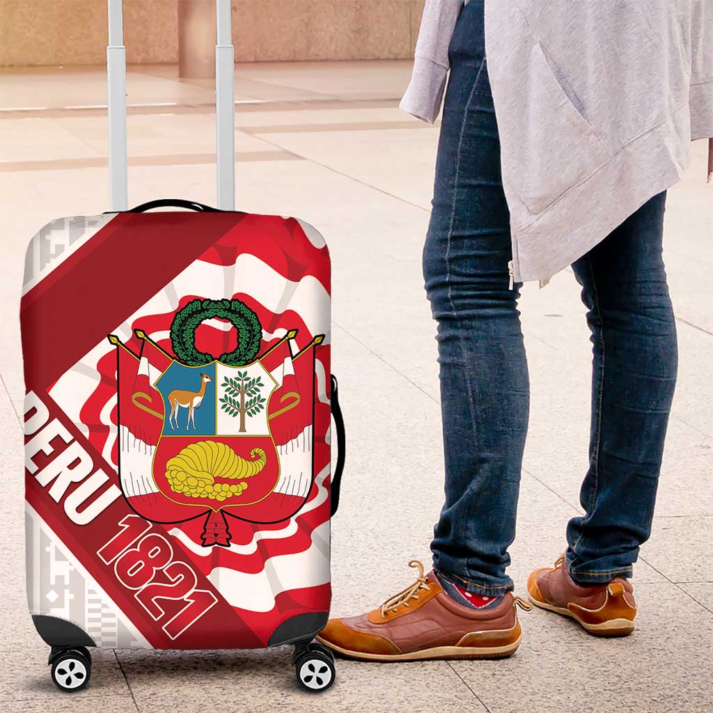Peru 1821 Proud Luggage Cover National Day Peruvian Pattern LT14